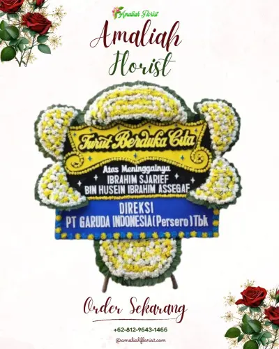 Papan Bunga Duka di Oro-oro Dowo